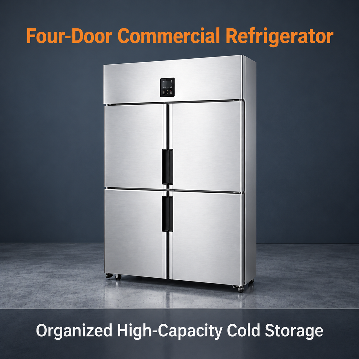 Four-door Dual-temperature Refrigerator