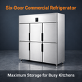 Six-door Dual-temperature Refrigerator