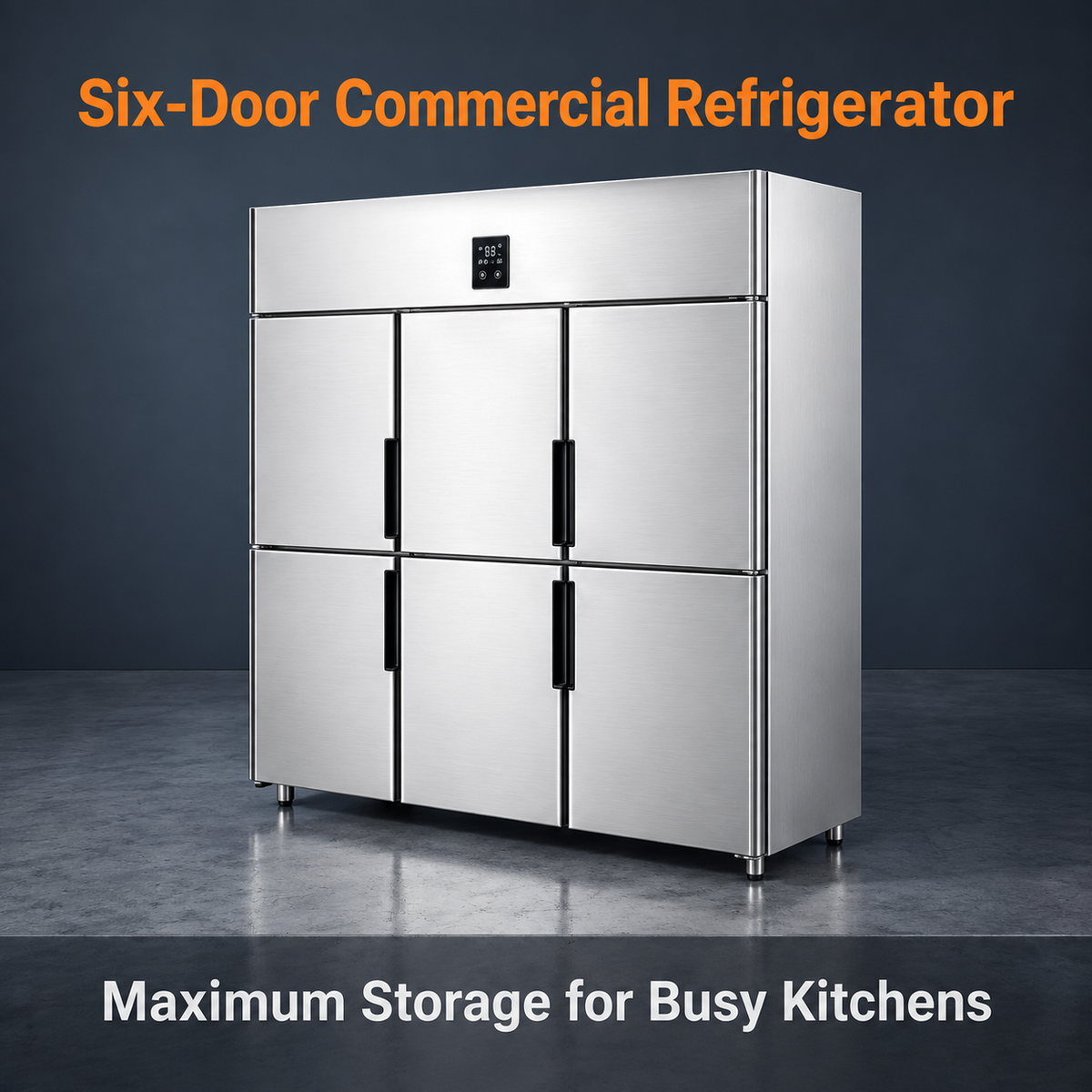 Six-door Dual-temperature Refrigerator