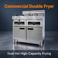 Three-tank Fryer with Filter Cart/FRYH36CC2F