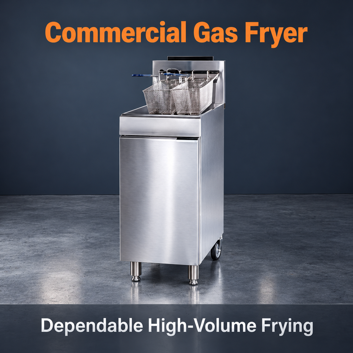 Gas Double-tank Fryer/CF4