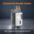 Electric 3-basket Automatic-lift Noodle Cooker - Engineering Type/JZML-3-B