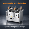 Electric 9-basket Automatic-lift Noodle Cooker - Engineering Type/JZML-9-B