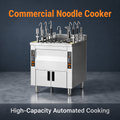 Gas 6-basket Automatic-lift Noodle Cooker - Engineering Type/JZML-6-R