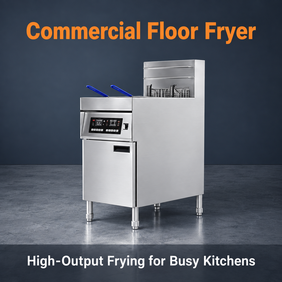 Floor-standing Single-tank Electric Fryer/JDZL-L01