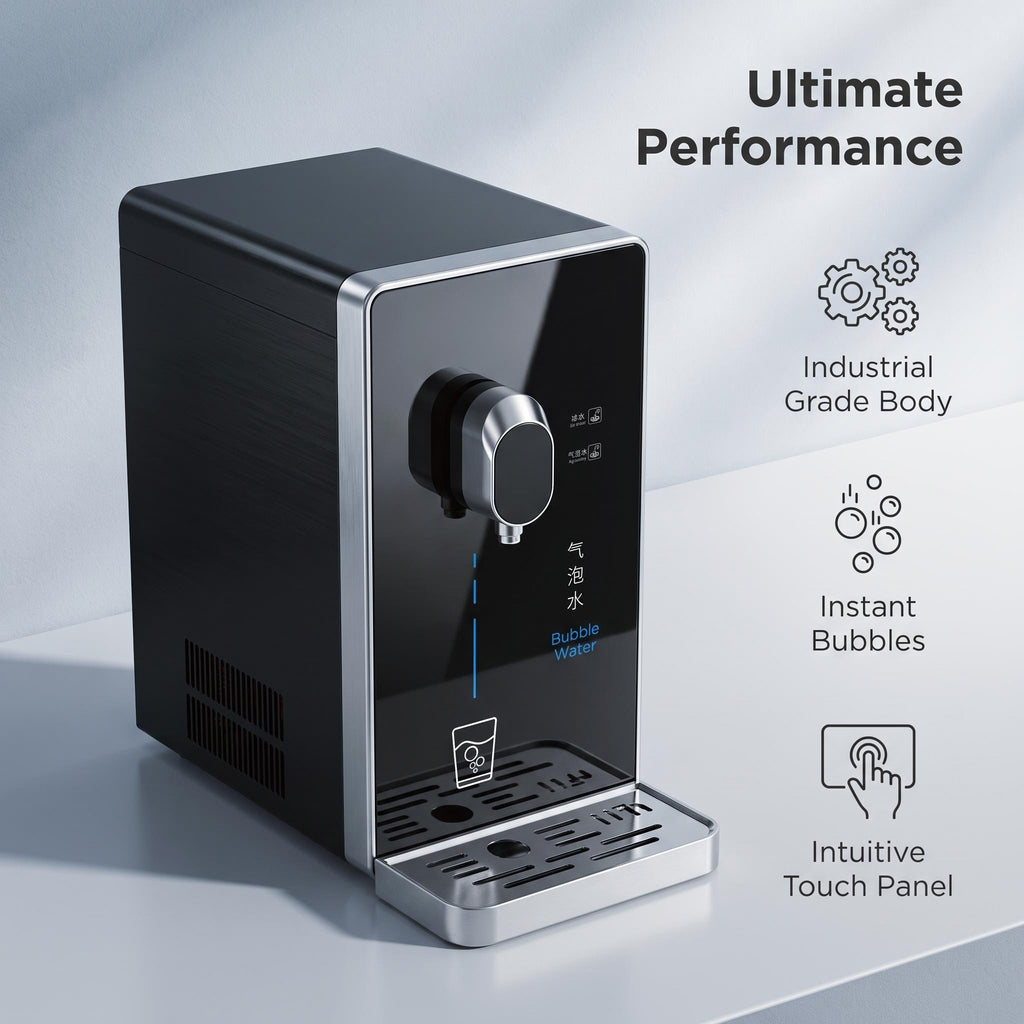 Dual-Use Countertop Sparkling Water Maker for Home & Commercial, 2 Styles Optional