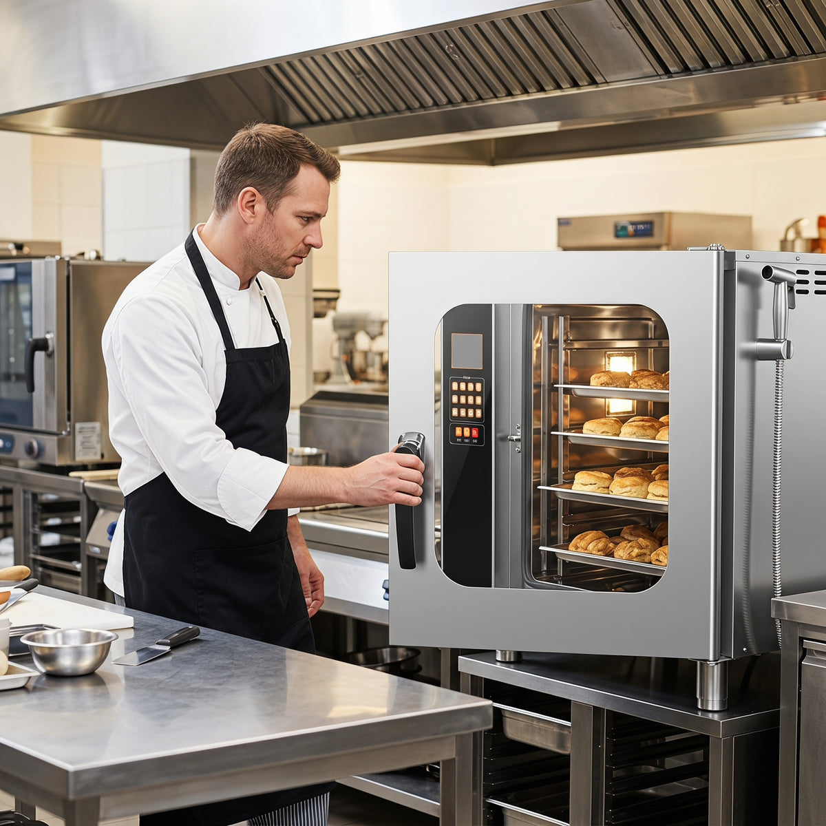 4-level Electric Combination Oven - Economy Type/JKX-4
