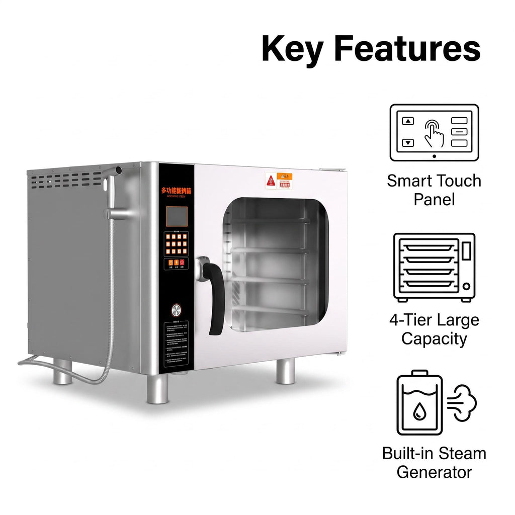 4-level Electric Combination Oven - Economy Type/JKX-4