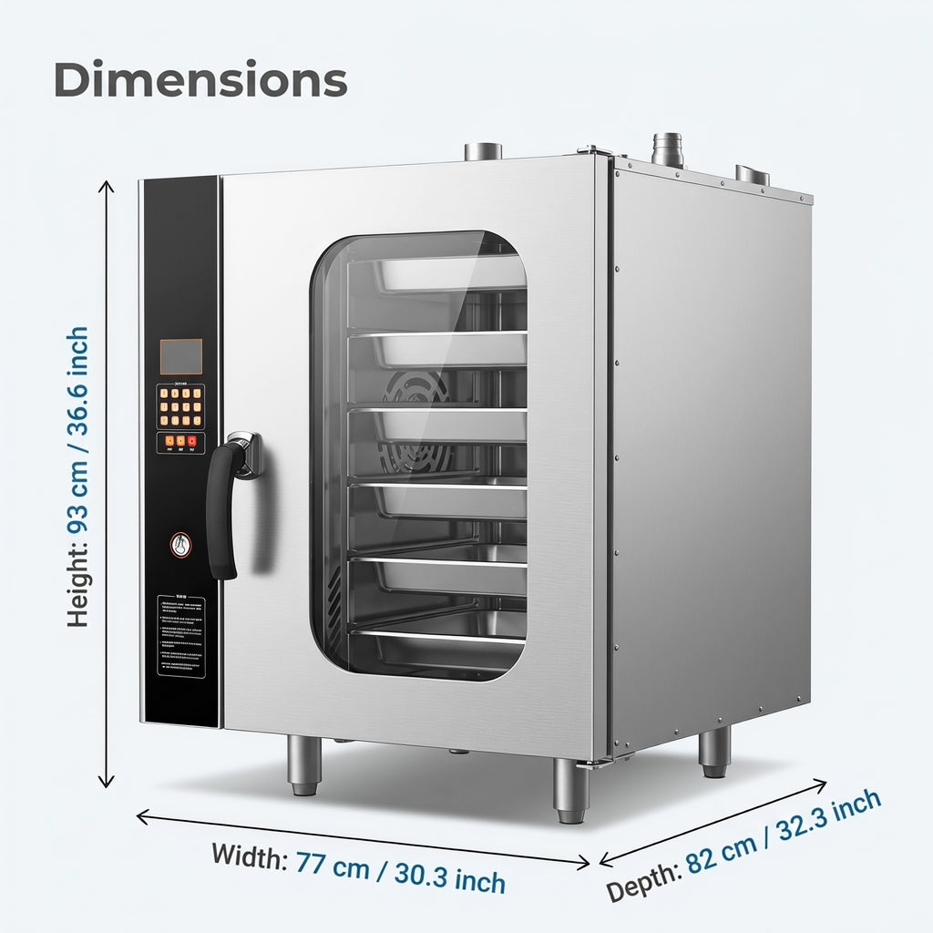 6-level Electric Combination Oven - Economy Type/JKX-6
