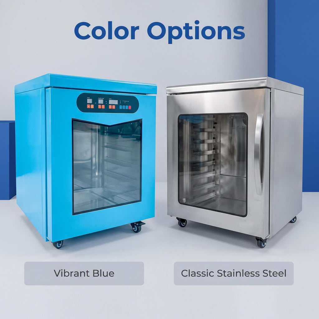 Commercial Dough Proofer, Multi-Spec Stainless Steel Bread Fermentation Cabinet for Bakery & Kitchen