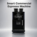 QA600 Series Smart Commercial Freshly Ground Coffee Machine, 24g Precision Brewing Dual Hopper Auto Operation