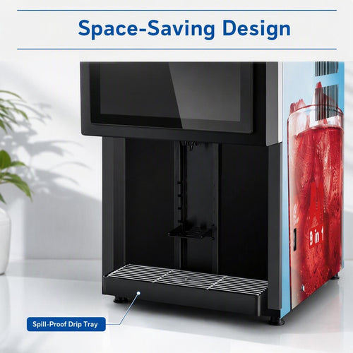9 in 1 AI Sparkling & Micro-Alcohol Self-Service Beverage Machine, Commercial Compact Touchscreen Drink Dispenser